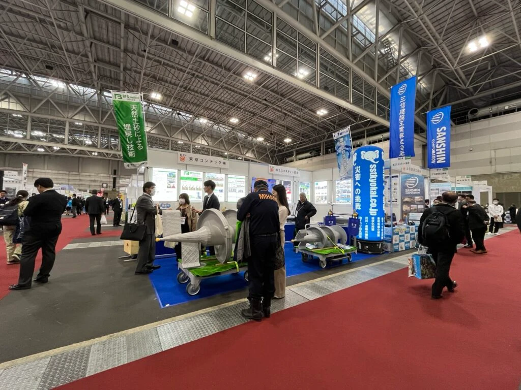 建設技術フェア2023in中部の様子